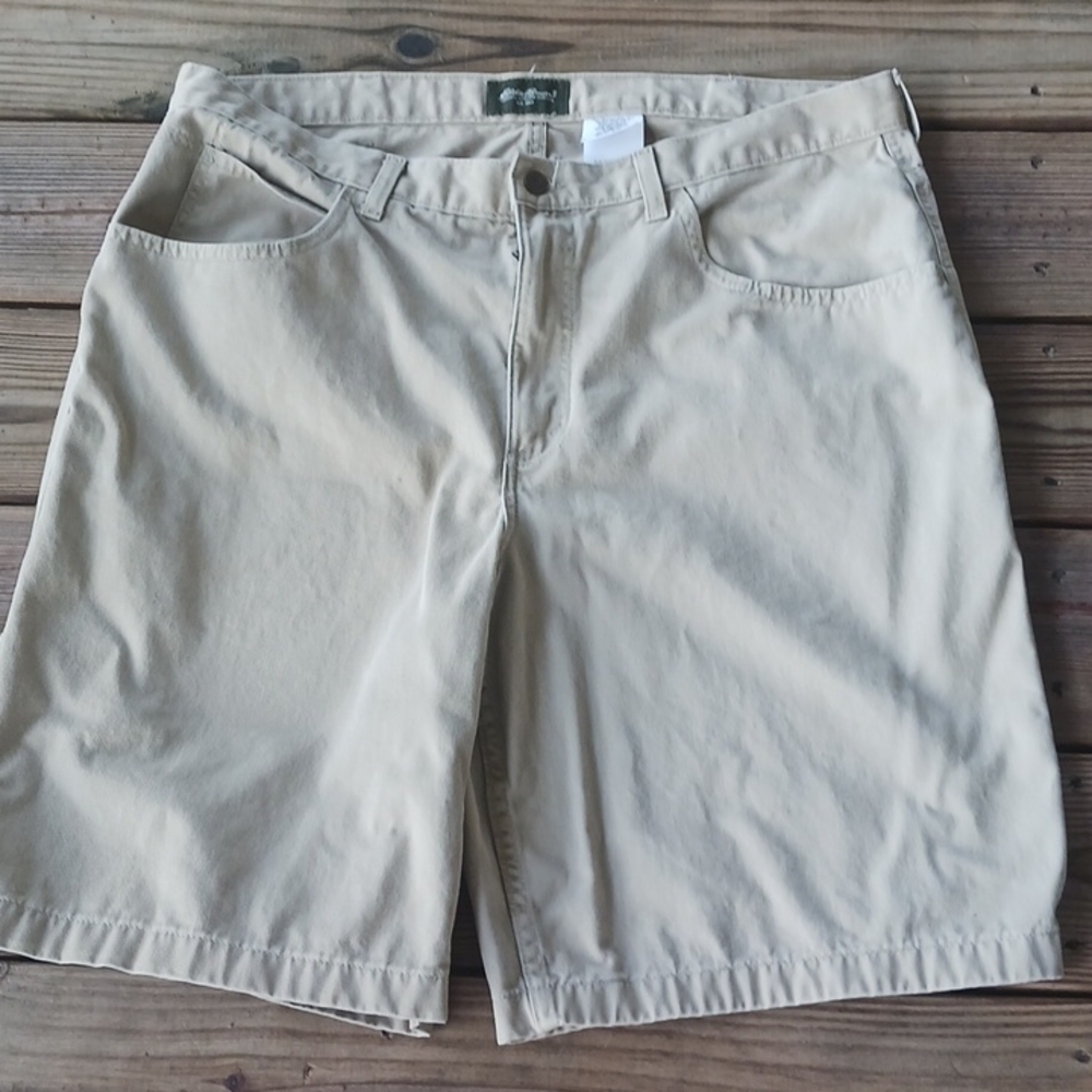 Eddie Bauer men's cotton jean shorts size 40